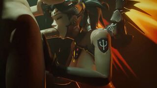 Devil Mercy Face Fucked Hard