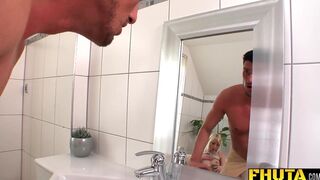 Lena Cova Entices A Hot Couple To Give A Threesome Experience