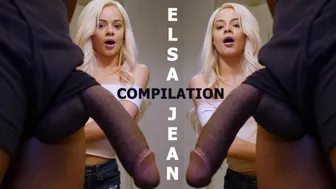 Bang Bros 18 - Teen Elsa Jean Compilation: Petite Girl Stuffed With Big Cocks!