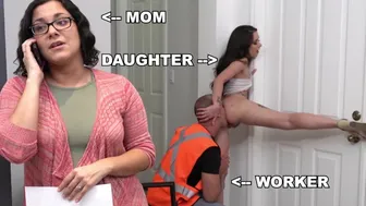 Bang Bros 18 - Teen PAWG Gia Paige Taking Dick From Roofter Sean Lawless Behind Mommy