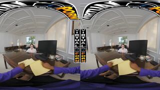Slutty Secretary Alex Coal Taking Your Big Black Cock In VR