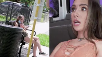 Bang Bus - Bailey Base Taking Anal From Stranger On The Bang Bus
