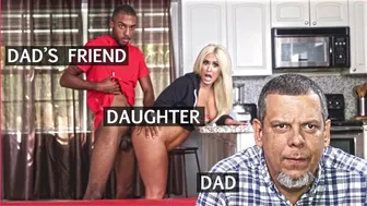 Monsters of Cock - Brandi Bae Gets Dicked Down By Her Father's Black Friend