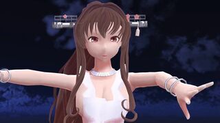 [MMD] Kancolle YAMATO Electric Angel [1080p 60fps][R-18]