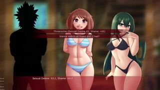 MyTuitionAcademia V0.9.1 | Tsuyu Asui's sex scenes | My Hero Academia's parody