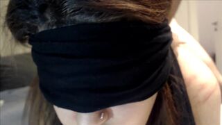 Blindfolded Wife Has NO idea she is fucked by Stranger !