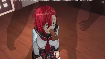 3D HENTAI Tastes Cock In The Director