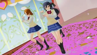 【MMD】Love Live! Girls (Nanao Camera)【R-18】
