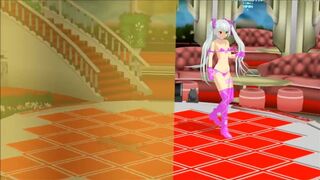 【MMD】Pink Alice feat T ara Number 9【R-18】