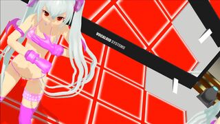 【MMD】Pink Alice feat T ara Number 9【R-18】