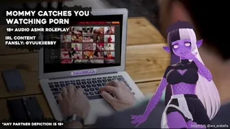 Mommy Catches You Watching Porn And Helps Out~ Erotic ASMR For Men [Vtuber]