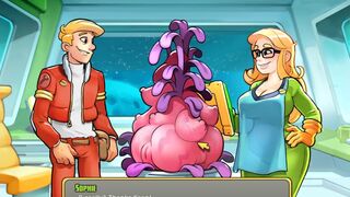 Sexy Alien Space Plant Fucked and Creampied Space Rescue Code Pink Cartoon