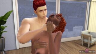 Amazing Black Girl Has Sex with Nymphomaniac Boy - Sexual Hot Animations