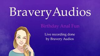 Birthday Anal Fun (Audio Only) (Female Voice) (ASMR) (Ramblefap) (Fsub) (Intense)
