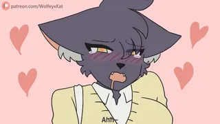 Anthro Anime Hentai Pussy - Kitty And Puppy 2 (Furry Hentai Animation) - FAPCAT
