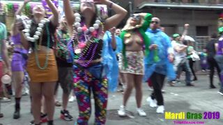 Public Flashing Tits Mardi Gras