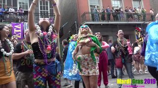 Public Flashing Tits Mardi Gras