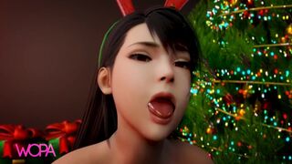 [ WOPA ] - Cute girl waiting for cum in her mouth - (3D + HD)