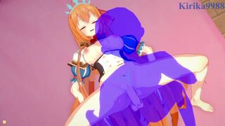 Pecorine and I have deep sex in my bed at home. - Princess Connect! Re:Dive Hentai