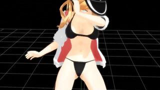 【SEX TOY-MMD】Mid-waist front and back dance magic!【R-18】
