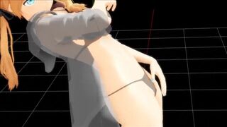 【SEX TOY-MMD】Mid-waist front and back dance magic!【R-18】