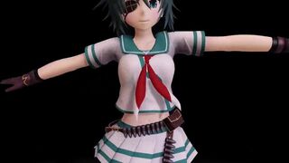 【MMD】Marine Dreamin ’dance, Kiso Kaiji【R-18】