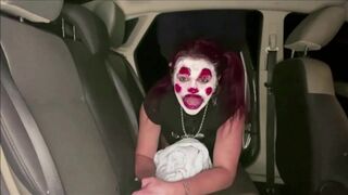 On The Hunt Halloween Edition Slutty Clown Gets Fucked By Big Dick Black Guy
