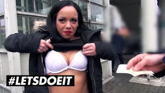 Bums Bus - German Brunette Danny Bubbles Gets Dicked Down In The Car