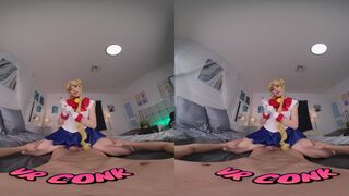 VR Conk Sailor Moon Magic In Your Bedroom VR Porn