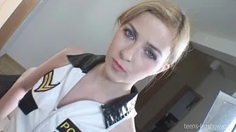 Instagram account  Abigaile Policewoman Footjob