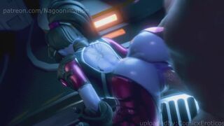 Overwatch Widowmaker Riding with her big nice ass on some big cock! Porn 3D Animations