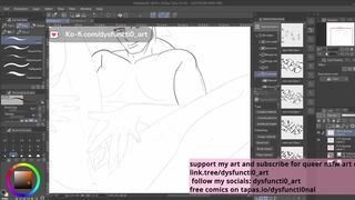 KAI VALENTINES LIVEDRAWING TIMELAPSE FTM