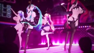 MMd r18 many men want to fuck miku than their wife because of perfect color of underarm not dark