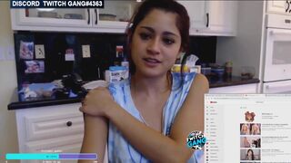 Twitch Streamer Painting On Stream And She Flash Her Boobs & Accidental Nipslips #53