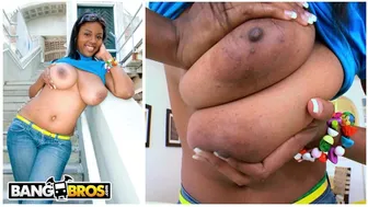 Brown Bunnies - Holy Fucking Big Tits & Ass! With Ebony Pornstar Alia Starr