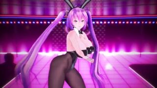 MMd r18 bunny miku work as stripper and serve cold beer while twerking 3d hentai