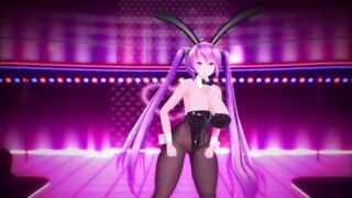 MMd r18 bunny miku work as stripper and serve cold beer while twerking 3d hentai