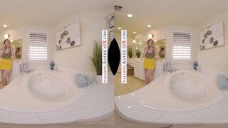 Alyx Star is in your bath tub and she is craving for cock!!