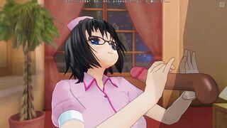 3D HENTAI nurse examines your penis