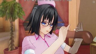 3D HENTAI nurse examines your penis