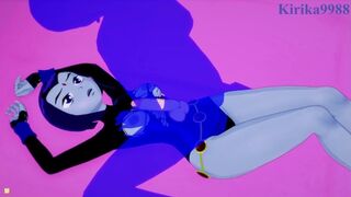 Raven and I have deep sex in a secret room. - Teen Titans Hentai