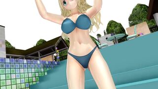 【MMD】Atago-chan and Unryu-chan - GLIDE【R-18】