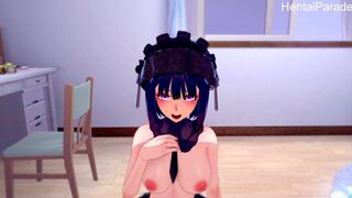 Horny Marine Kitagawa trying cosplay [Hentai 3D]