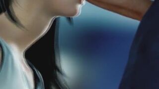 ⭐Lili Moussaieff - EXTREME Hard Deepthroat in Tifa Lockhart - (3D HD )