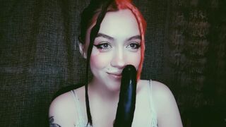 sucking yummy black cock