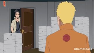 Naruto Next Generations - Hinata visits Naruto in his office to fuck (Hentai Parody)