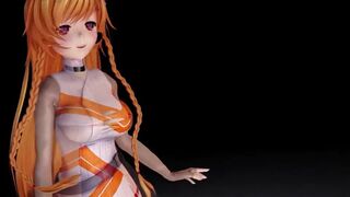 【MMD】Mirai Suenaga Solar Marine【R-18】