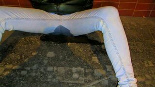 Pissing in my jeans outside after Party