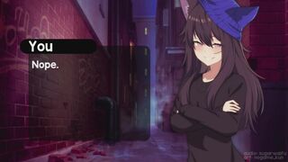 Neko Tomboy wants your...what?! Have some back alley fun with a naughty kitty (BLOWJOB AUDIO)