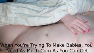 Fertile GF Takes Creampie With No Birth Control To Get Pregnant